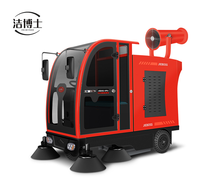 全封閉電動(dòng)掃地車(chē)1900B霧炮款 全封閉電動(dòng)掃地車(chē)1900B霧炮款
